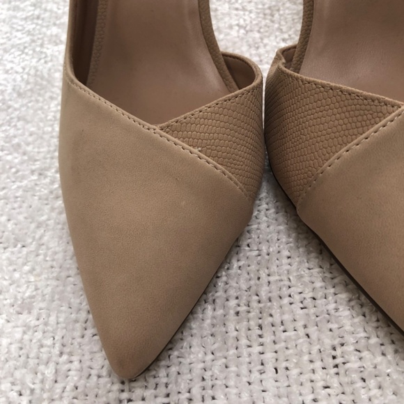 Call It Spring heels-6-beige- never worn- dress them up or down. - Picture 2 of 7
